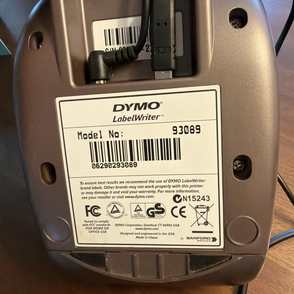 ⭐ Dymo Labelwriter 400 Thermal Label Printer, Cables And Full ROLL OF LABELS